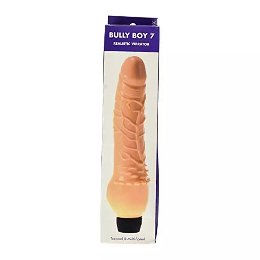 Kinx Bully Boy Realistic Vibrator Flesh, 7 Inch