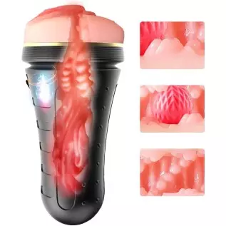 Male Masturbators Cup Adult Sex Toys with Bullet Vibrator Realistic Textured Pocket Vagina Pussy Man Masturbation Stroker Male Masturbators Cup Adult Sex Toys with Bullet Vibrator Realistic Textured Pocket Vagina Pussy Man Masturbation Stroker