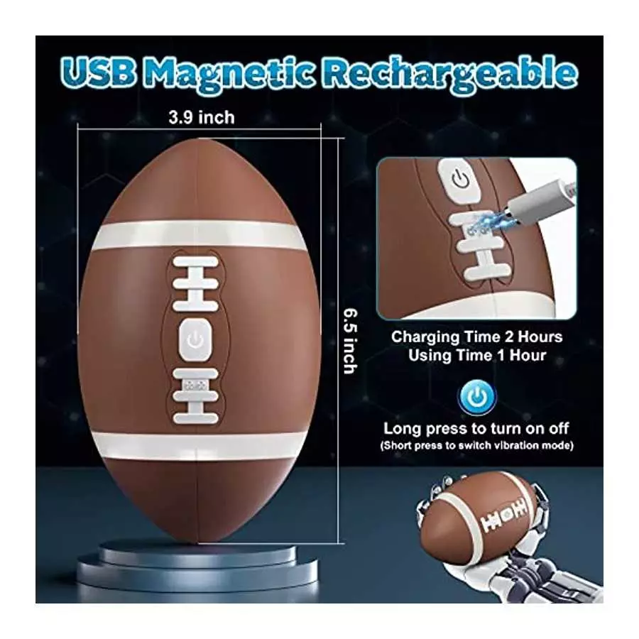 Sex Toys Male Masturbator for Men, 12 Vibrations Males Vibrator with Open-Ended 3D Textured Pocket Pussy for Penis Stimulation,