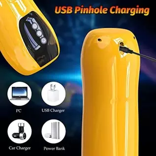 Male Masturbator, Automatic Male Masturbators Cup with 7 Thrusting & 7 Vibrating Modes, Electric Pocket Pussy Realistic Textured