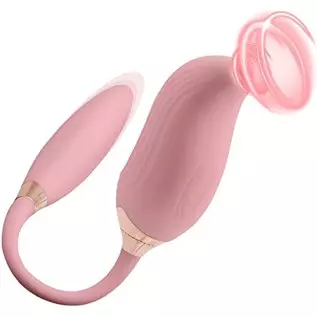 Rose Sex Toys for Women - Adult Toy Vibrator with Thrusting Dildo for Woman Couples Sucking and Stretching Double Play