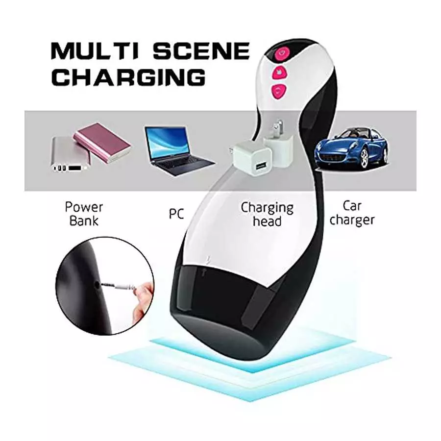 Automatic Male Masturbators Cup Adult Sex Toys for Men Realistic Textured Pocket Pussy Sex Toys for Men with 10 Vibration Modes,