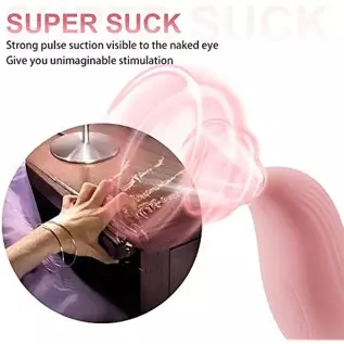 Rose Sex Toys for Women - Adult Toy Vibrator with Thrusting Dildo for Woman Couples Sucking and Stretching Double Play Rose Sex Toys for Women - Adult Toy Vibrator with Thrusting Dildo for Woman Couples Sucking and Stretching Double Play