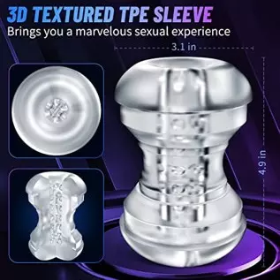 Automatic Male Masturbators Cup with 4 Suction & 10 Vibration Modes, Vibrating Sucking Male Masturbation Cup Adult Sex Toys for Automatic Male Masturbators Cup with 4 Suction & 10 Vibration Modes, Vibrating Sucking Male Masturbation Cup Adult Sex Toys for