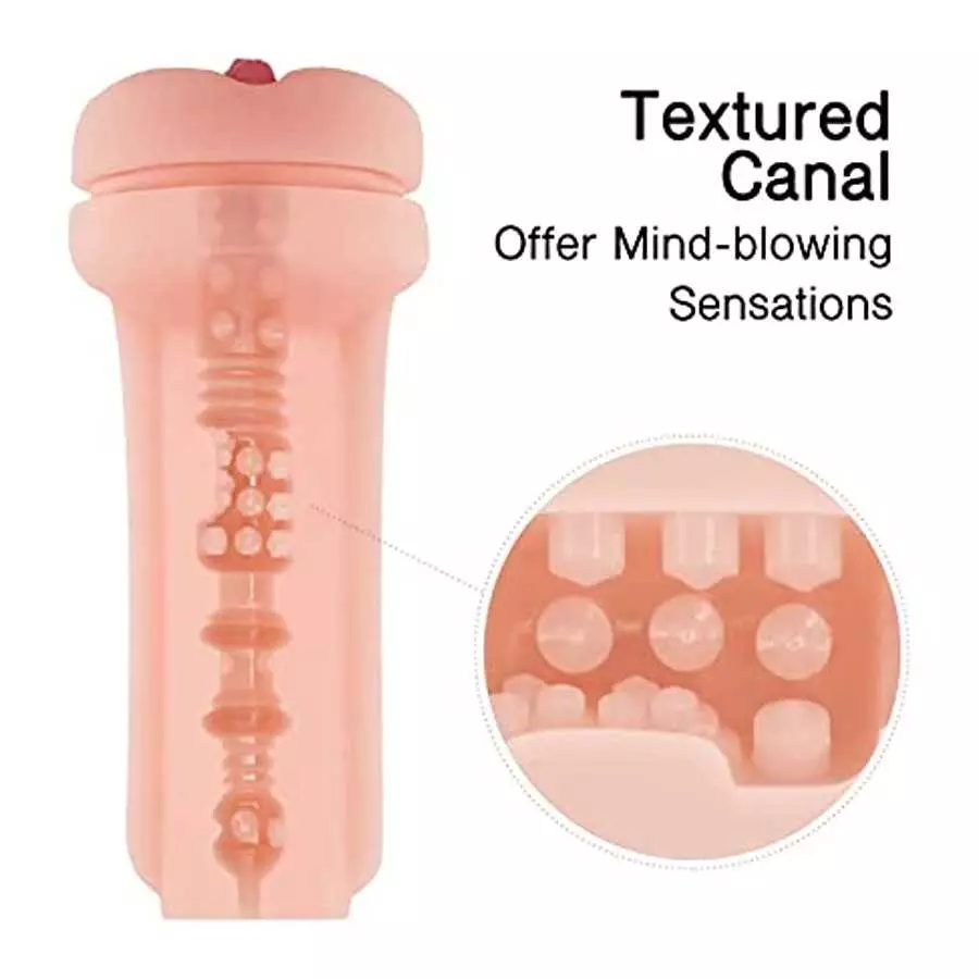 Tracy's Dog Lexi Lore Signature Stroker Male Masturabtor, RUSHSKIN Realistic Vaginal Pocket Pussy Adult Sex Toys for Man Masturb