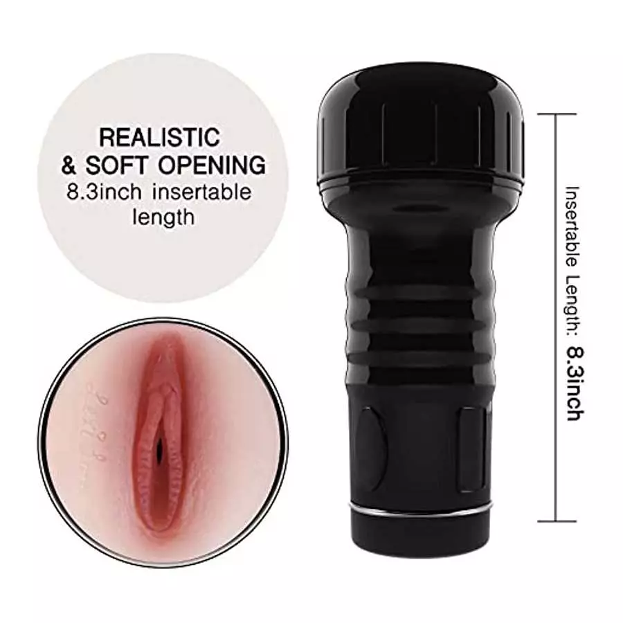 Tracy's Dog Lexi Lore Signature Stroker Male Masturabtor, RUSHSKIN Realistic Vaginal Pocket Pussy Adult Sex Toys for Man Masturb