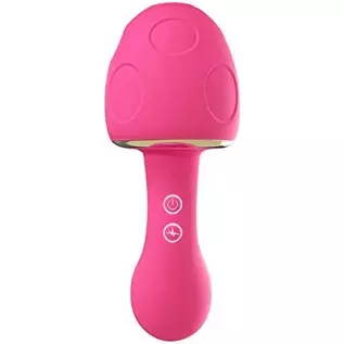 Nipple Suck Lick Vibrator for Women, 2 in 1 Realistic Vibrating Dildos with 10 Lick & 10 Vibrating Modes, Sex Toys for Women's S