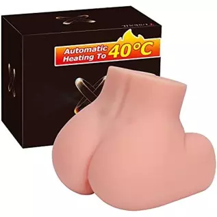 Automatic Male Masturbator Lifelike Sex Doll 2 Holes Realistic Design Pussy Ass Automatic Continuous Heating 7 Vibration Modes f