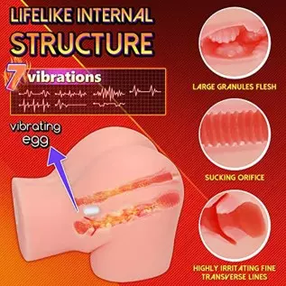 Automatic Male Masturbator Lifelike Sex Doll 2 Holes Realistic Design Pussy Ass Automatic Continuous Heating 7 Vibration Modes f Automatic Male Masturbator Lifelike Sex Doll 2 Holes Realistic Design Pussy Ass Automatic Continuous Heating 7 Vibration Modes f
