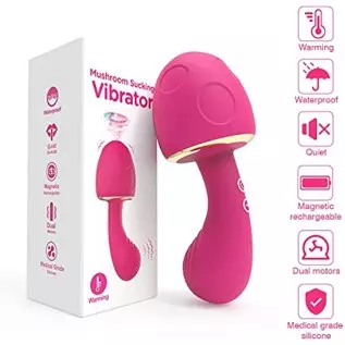 Nipple Suck Lick Vibrator for Women, 2 in 1 Realistic Vibrating Dildos with 10 Lick & 10 Vibrating Modes, Sex Toys for Women's S Nipple Suck Lick Vibrator for Women, 2 in 1 Realistic Vibrating Dildos with 10 Lick & 10 Vibrating Modes, Sex Toys for Women's S