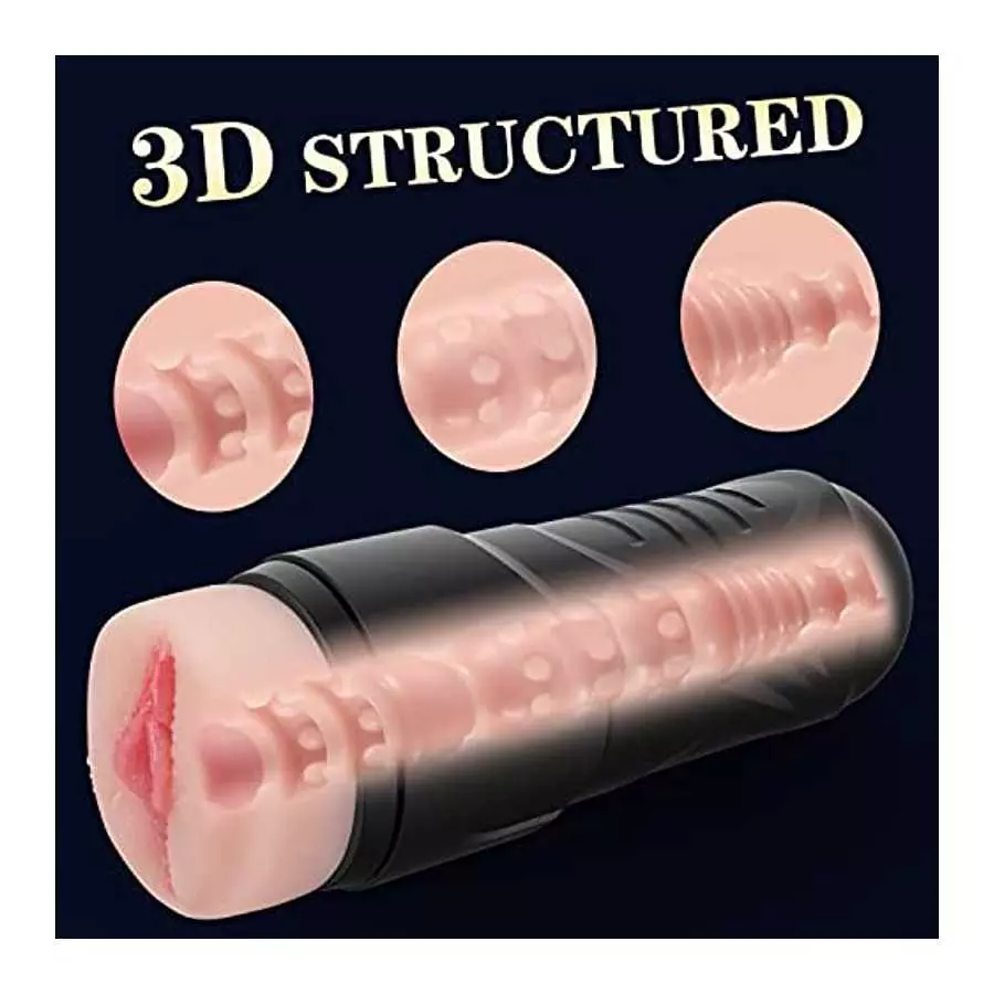 Male Masturbators Cup Sex Toys for Men Adult Sex Toys Realistic Pocket Pussy for Men Stroker Textured Vagina for Male Masturabat