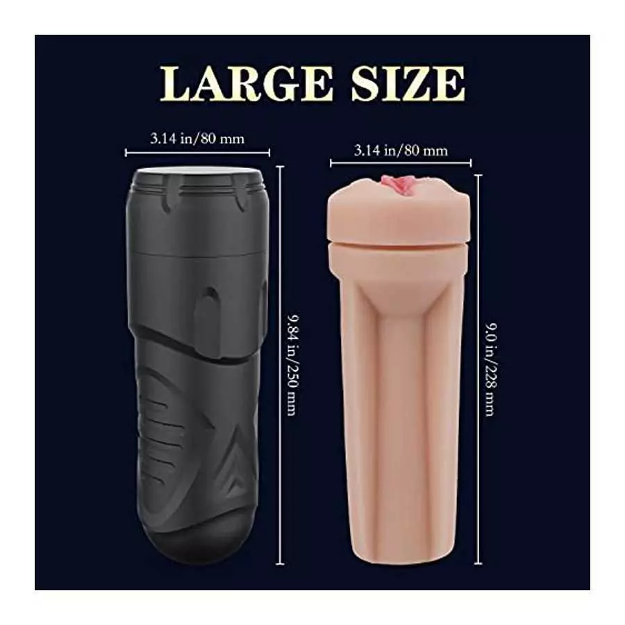 Male Masturbators Cup Sex Toys for Men Adult Sex Toys Realistic Pocket Pussy for Men Stroker Textured Vagina for Male Masturabat