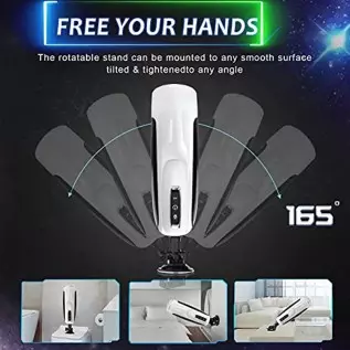 Automatic Male Masturbator,Electric Thrusting Masturbator Cup with 10 Thrusting & Rotating Modes for Penis Stimulation,Adult Mas