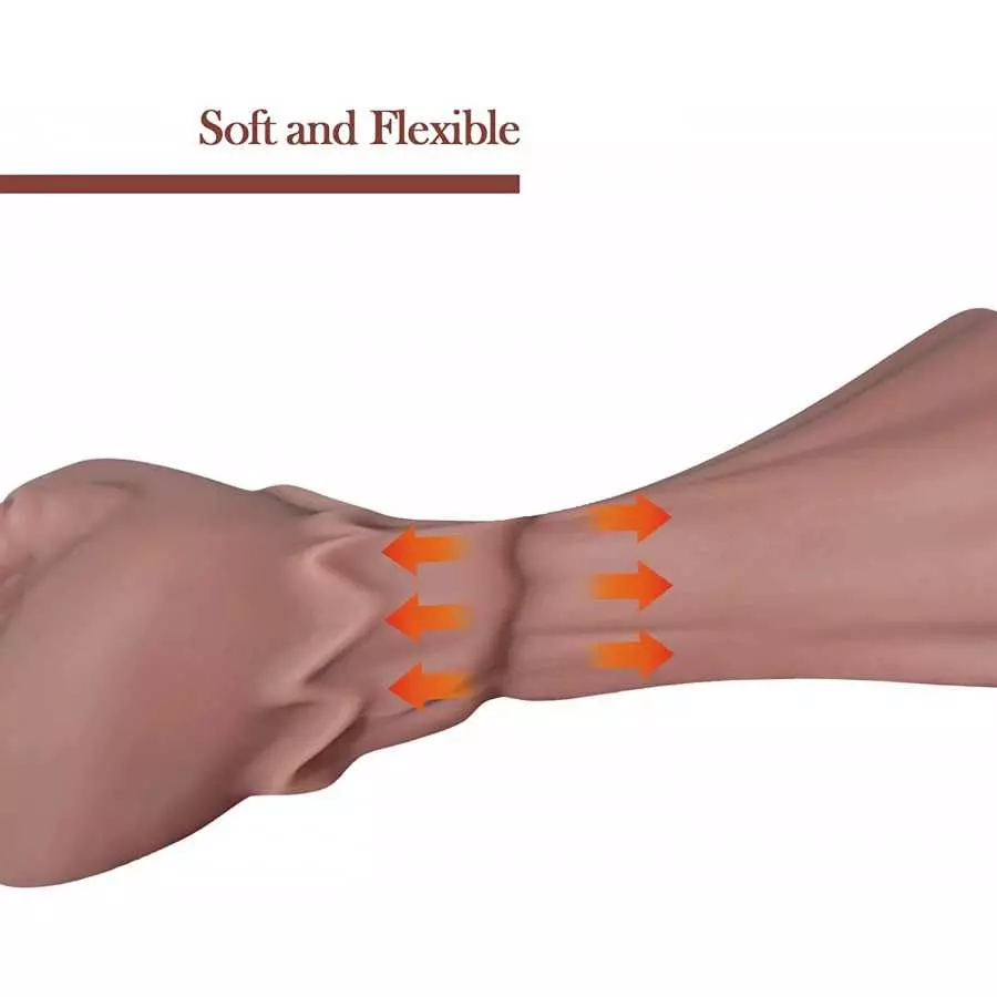 Male Masturbator Pocket Pussy with Tight Anus,3D Realistic Vagina for Men