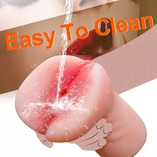 Ohiele Lifelike Male Masturbator Adult Realistic Pussy Sex Toy with 3D Realistic Vagina Texture and Tight Anal Silicone Soft Tou