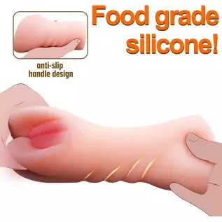 Ohiele Lifelike Male Masturbator Adult Realistic Pussy Sex Toy with 3D Realistic Vagina Texture and Tight Anal Silicone Soft Tou