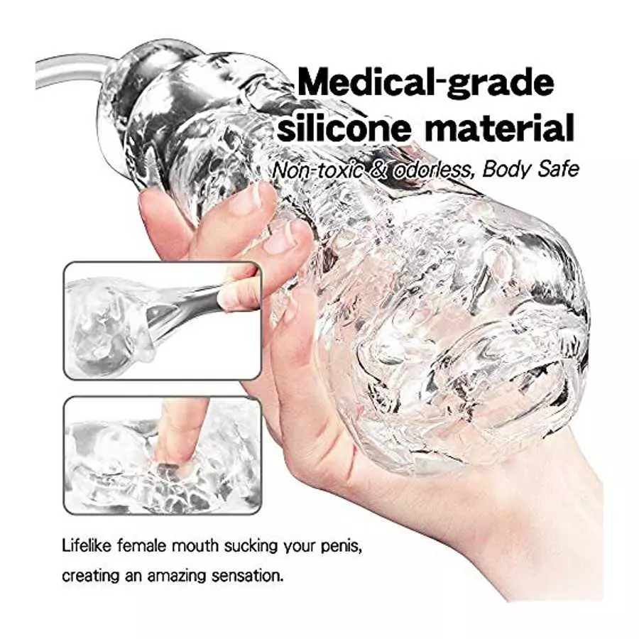Tight Vagina Sex Toys for Man Automatic Pocket Pussy Thruster Male Masterbrator Cup Pussycat Guy Sweater Silica Gel Vacuum Sucti