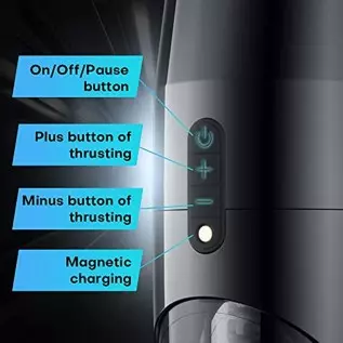 Automatic Male Masturbator, Electric Male Masturbator Cup with 8 Thrusting and 360°Rotation Modes, Male Stroker 3D Textured Slee Automatic Male Masturbator, Electric Male Masturbator Cup with 8 Thrusting and 360°Rotation Modes, Male Stroker 3D Textured Slee