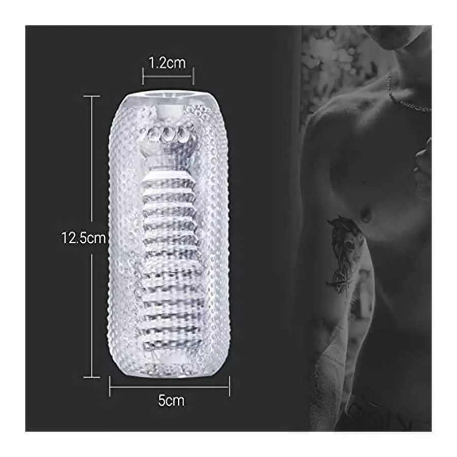 Male Masturbator Cup Vagina Oral Sleeve Stroker Masturbation Massager Pocket