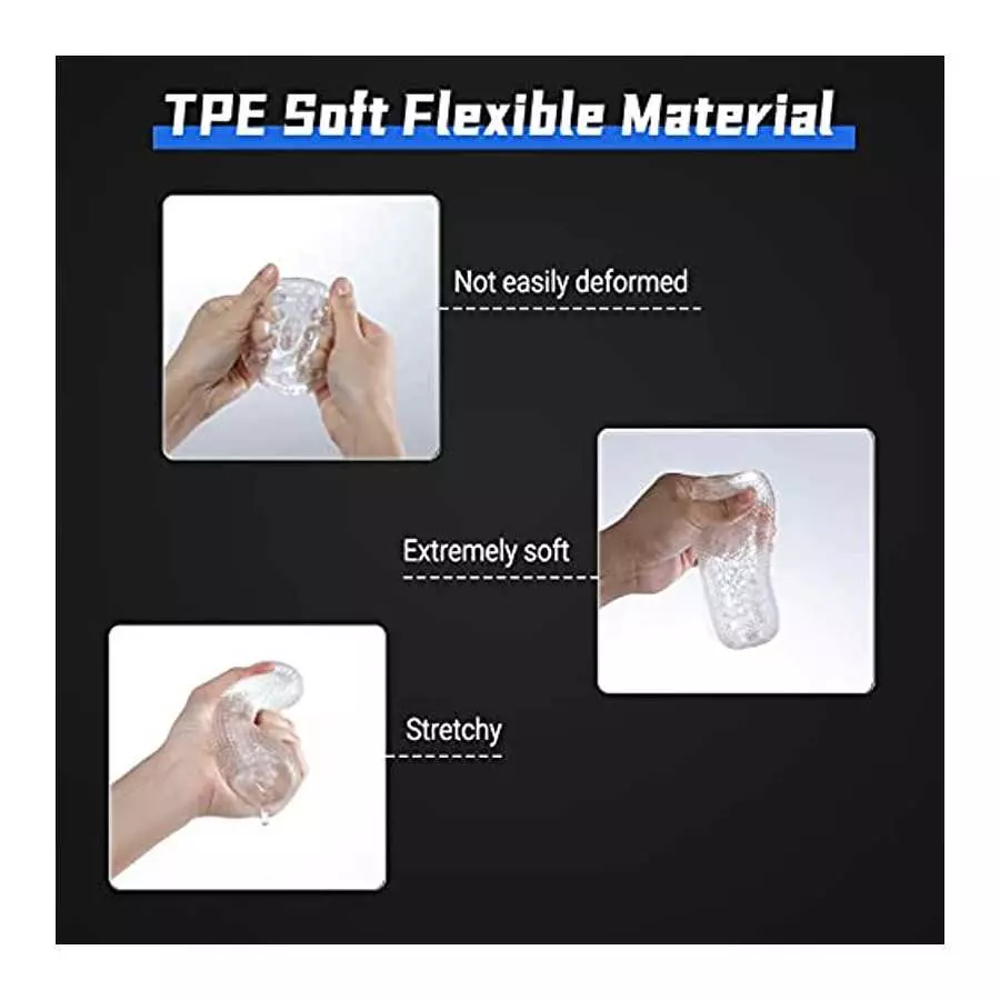 Male Masturbator Cup Vagina Oral Sleeve Stroker Masturbation Massager Pocket