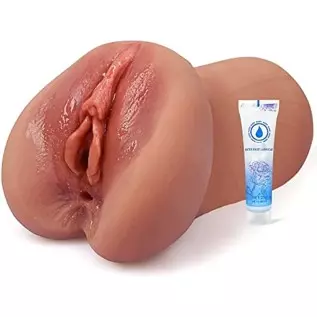 Pocket Pussy Sex Toy for Men Realistic, 2 in 1 Sex Doll Male Masterburbater Realistic Masturbation Male Adult Toys with Textured