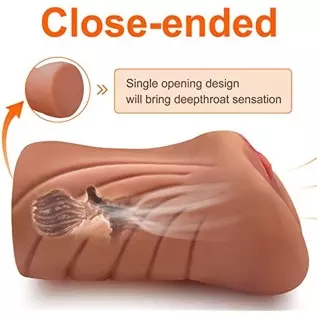 Pocket Pussy Sex Toy for Men Realistic, 2 in 1 Sex Doll Male Masterburbater Realistic Masturbation Male Adult Toys with Textured Pocket Pussy Sex Toy for Men Realistic, 2 in 1 Sex Doll Male Masterburbater Realistic Masturbation Male Adult Toys with Textured