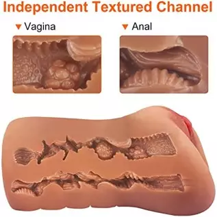 Pocket Pussy Sex Toy for Men Realistic, 2 in 1 Sex Doll Male Masterburbater Realistic Masturbation Male Adult Toys with Textured Pocket Pussy Sex Toy for Men Realistic, 2 in 1 Sex Doll Male Masterburbater Realistic Masturbation Male Adult Toys with Textured
