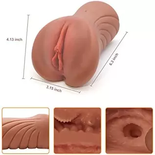 Pocket Pussy Sex Toy for Men Realistic, 2 in 1 Sex Doll Male Masterburbater Realistic Masturbation Male Adult Toys with Textured Pocket Pussy Sex Toy for Men Realistic, 2 in 1 Sex Doll Male Masterburbater Realistic Masturbation Male Adult Toys with Textured