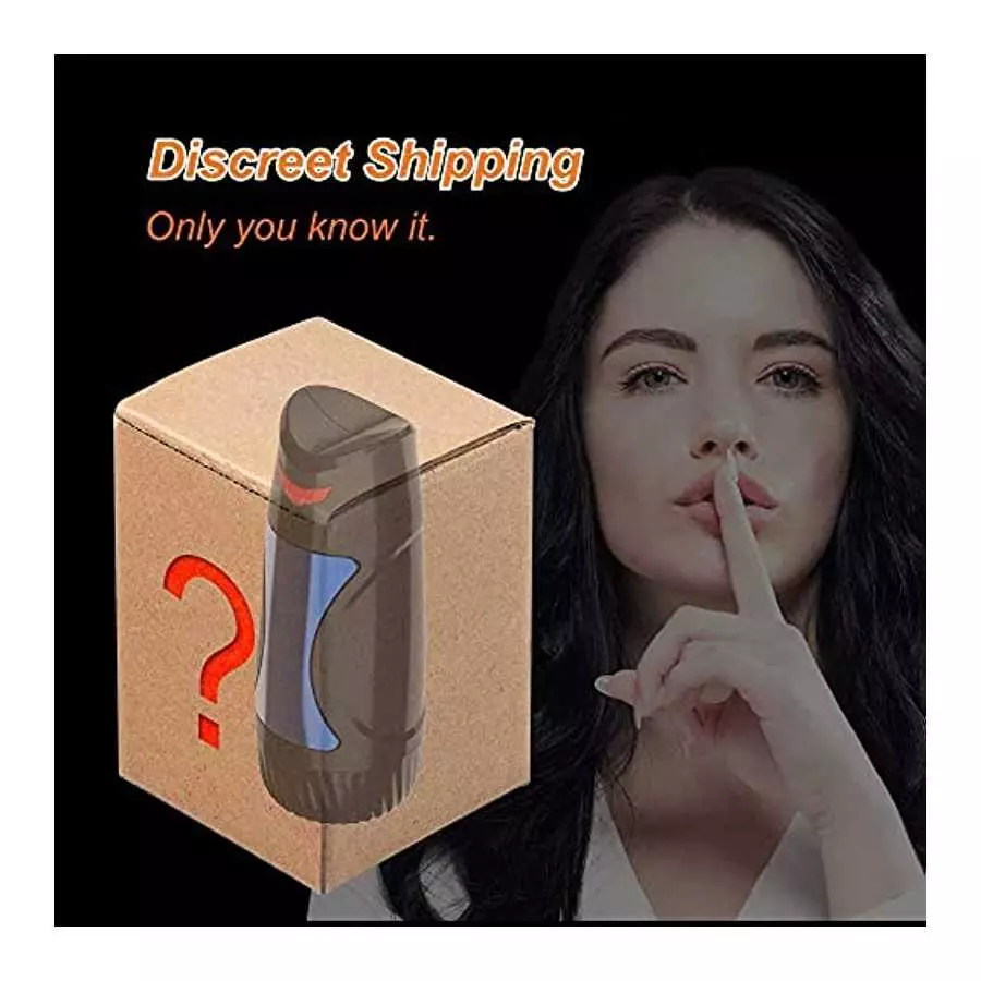 Electric Pocket Pussy Male Masturbator Cup - Adorime 3D Stroker with Realistic Internal Texture for Men Solo Play, Lifelike Mast