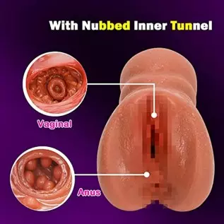 Male Masturbator Lifelike Sex Doll 3D Textured 2in1 Brown Realistic Pussy Adult Sex Toy Pocket Stroker Toy Vagina and Tight Anal Male Masturbator Lifelike Sex Doll 3D Textured 2in1 Brown Realistic Pussy Adult Sex Toy Pocket Stroker Toy Vagina and Tight Anal