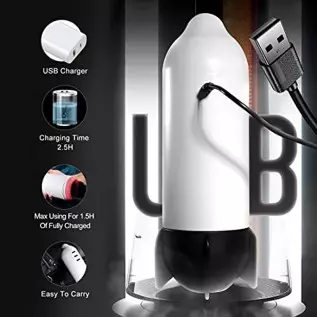 Automatic Male Masturbator, Sucking Male Masturbator Cup with 7 Suction & 7 Vibrating for Mens Male Sex Toys, Pocket Pussy Strok