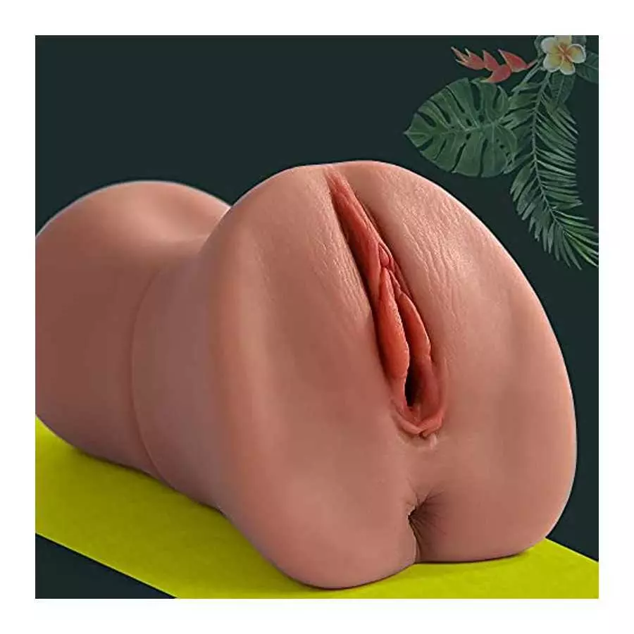 Male Masturbator, 3 in 1 Stroker Pocket Pussy with Realistic 2 Channels Men Masturbation Adult Sex Toy for Male Men