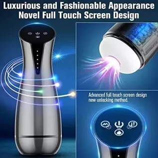 Automatic Sucking Male Masturbator Cup, Flicos Male Masturbation Blowjob Toy with 3 Sucking 10 Vibration Powerful Modes, Pocket Automatic Sucking Male Masturbator Cup, Flicos Male Masturbation Blowjob Toy with 3 Sucking 10 Vibration Powerful Modes, Pocket