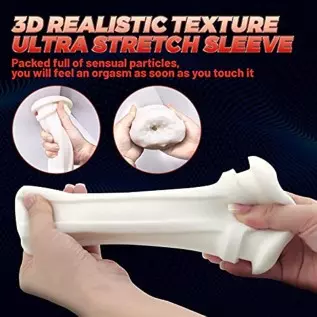 Automatic Sucking Male Masturbator ，2 Sound Modes，12 Powerful Vibrations All-Inclusive Penis ，Automatic Male masturbator 3 Sucki