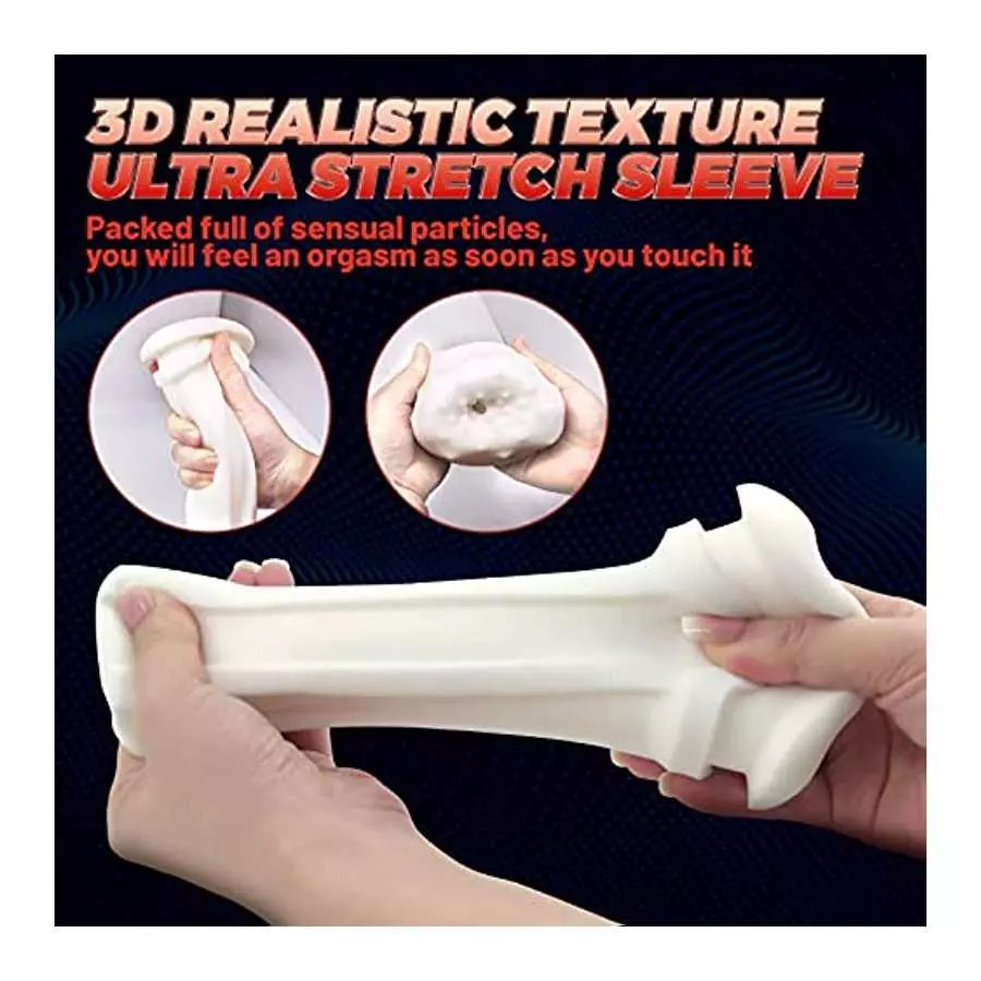 Automatic Sucking Male Masturbator ，2 Sound Modes，12 Powerful Vibrations All-Inclusive Penis ，Automatic Male masturbator 3 Sucki