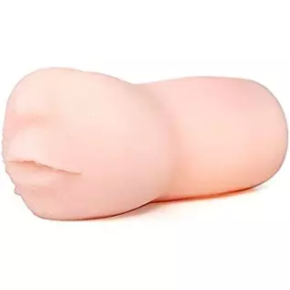 Silicone Realistic Mouth with Tongue and Teeth Male Masturbator Oral Sex Blow Job Pocket Pussy Adult Toy