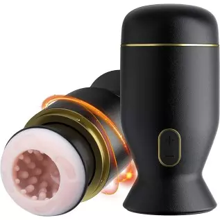 Automatic Male Masturbator Cup, Male Masturbator with 6 Rotating for Glans Trainer, Electric Pocket Pussy Male Strokers Toy, Ora