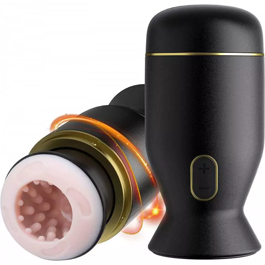 Automatic Male Masturbator Cup, Male Masturbator with 6 Rotating for Glans Trainer, Electric Pocket Pussy Male Strokers Toy, Ora