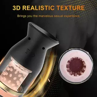 Automatic Male Masturbator Cup, Male Masturbator with 6 Rotating for Glans Trainer, Electric Pocket Pussy Male Strokers Toy, Ora