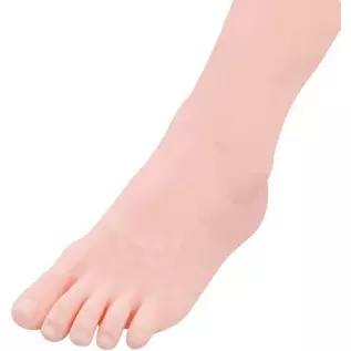 Male Masturbators Cup, Realistic Fetish Foot with Torso and Vaginal, Female Mannequin Foot Male Masturbation Stroker for Man (Ri