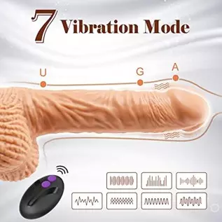 Realistic Thrusting G Spot Dildo Vibrator Adult Sex Toys for Women, 3 in 1 Lifelike Rotating Vibrating Dildos for Anal Stimulati Realistic Thrusting G Spot Dildo Vibrator Adult Sex Toys for Women, 3 in 1 Lifelike Rotating Vibrating Dildos for Anal Stimulati