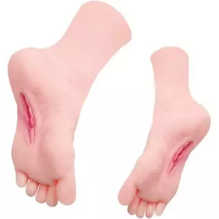 Male Masturbators Cup, Realistic Fetish Foot with Torso and Vaginal, Female Mannequin Foot Male Masturbation Stroker for Man (Ri