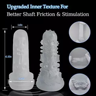 Automatic Male Masturbators with Thrusting Massage Beads, Adult Sex Toys for Men's Sex, Tanshunly Hands Free Vibrating Male Mast