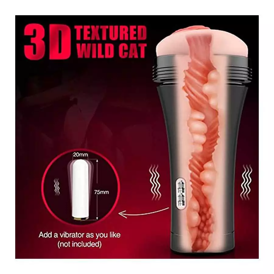 Male Masturbators Cup Adult Sex Toy for Men- Detachable Pocket Pussy Vagina 3D Tight Realistic Textured Masturbator Toy Masturba