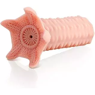 Male Masturbator SINLOLI Starfish Adult Sex Toys with 3D Realistic Texture, Own Designed Male Sex Toy for Men Masturbation