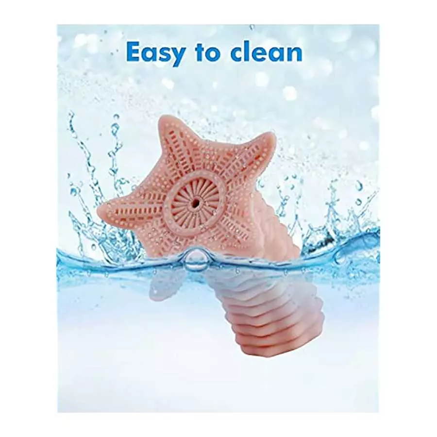 Male Masturbator SINLOLI Starfish Adult Sex Toys with 3D Realistic Texture, Own Designed Male Sex Toy for Men Masturbation