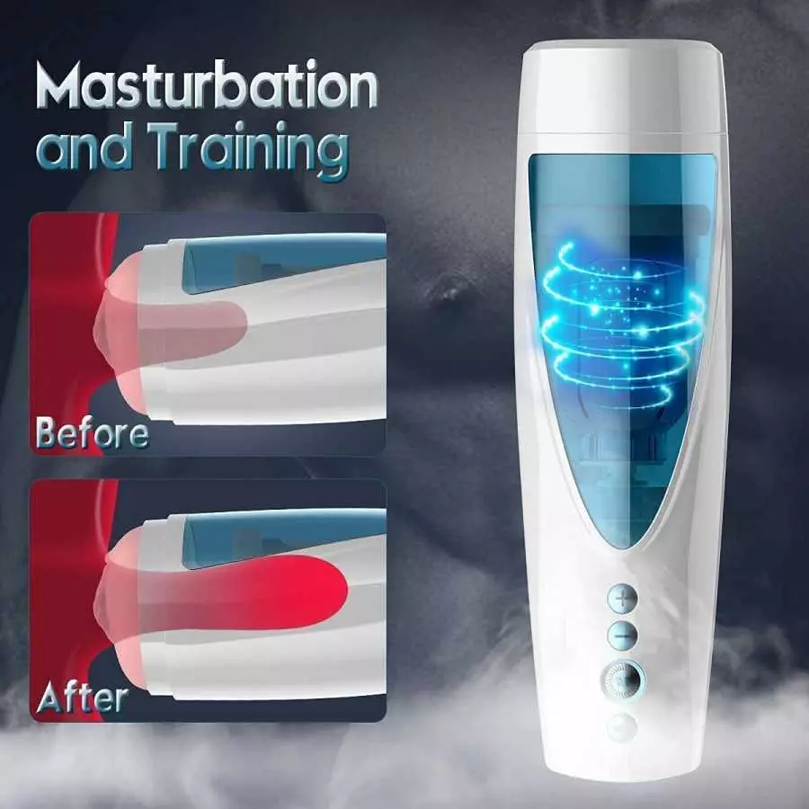 Automatic Male Masturbator Cup Pocket with Thrusting Adult Sensory Tool for Men Masturbation Hands Free Electric for Penis Stimu