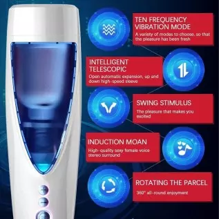 Automatic Male Masturbator Cup Pocket with Thrusting Adult Sensory Tool for Men Masturbation Hands Free Electric for Penis Stimu Automatic Male Masturbator Cup Pocket with Thrusting Adult Sensory Tool for Men Masturbation Hands Free Electric for Penis Stimu