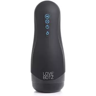LoveBotz Auto Milker 15X Sucking Male Masturbator Toy with Triple Sensations | Warming Suction Vibration | Adult Sex Pleasure To