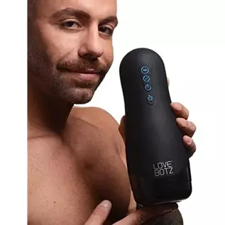 LoveBotz Auto Milker 15X Sucking Male Masturbator Toy with Triple Sensations | Warming Suction Vibration | Adult Sex Pleasure To LoveBotz Auto Milker 15X Sucking Male Masturbator Toy with Triple Sensations | Warming Suction Vibration | Adult Sex Pleasure To